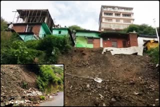 Landslide in Bangala Colony Totu