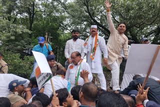 Congress did march to Raj Bhawan