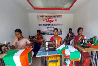 Etv Bharatlack-of-awareness-about-har-ghar-tiranga-abhiyaan-at-every-house-in-kanker