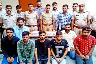 7 miscreants arrested with weapons in Jaipur, were absconding from April