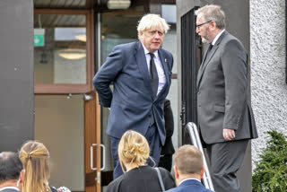 Outgoing British Prime Minister Boris Johnson has been on a belated honeymoon with wife Carrie, according to Downing Street, in a week that saw the Bank of England forecasts a year-long recession.