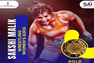 Sakshi Malik Gold Medal Commonwealth Games