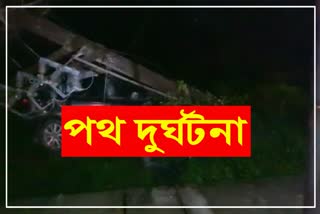 তীব্ৰ বেগী বিলাসী মহতিয়ালে দুটাকৈ বিদ্যুতৰ খুটা