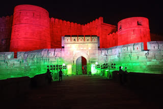 Amrit Mahotsav of Azadi: World Heritages emblazoned with lights in Agr