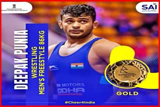 Wrestler Deepak Punia