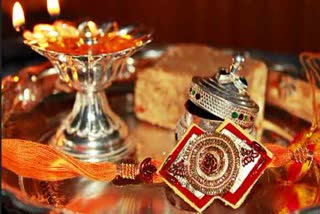 rakshabandhan puja thali