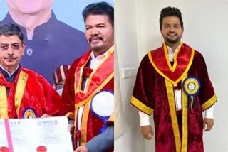 Director Shankar Cricketer Suresh Raina Doctorate