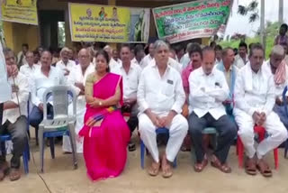 Farmers protest