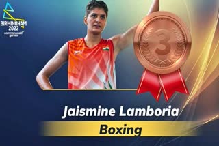 Etv Bhar Jaismine Lamboriya wins bronze Boxer Jaismine Lamboriya clinches bronze India boxer performance at CWG India at Commonwealth Games 2022 at