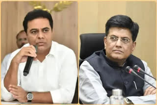 Minister KTR Letter to central minister Piyush Goyal about Handloom Sector