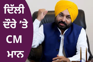 ਨੀਤੀ ਆਯੋਗ ਦੀ ਮੀਟਿੰਗ 'ਚ ਸ਼ਾਮਲ ਹੋਣ ਲਈ CM ਦਿੱਲੀ ਰਵਾਨਾ