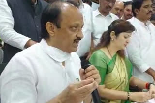 Opposition leader Ajit Pawar