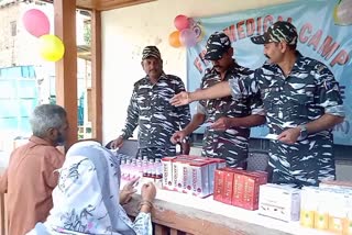 130 Bn CRPF organized Medical Camp in Awantipora