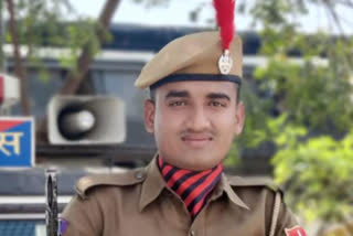 Constable died after getting hit by an over speeding car in Jodhpur