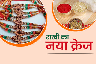 Online Rakhi market craze increased in cities