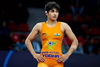 Commonwealth Games 2022  CWG 2022  Wrestler Pooja Gehlot  Pooja Gehlot won bronze medal  कॉमनेवल्थ गेम्स 2022  पूजा ने जीता ब्रॉन्ज  पहलवान पूजा गहलोत