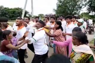 Fight between JDS and Congress Activists