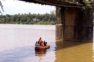 fell down in Netravati river person missing