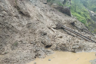 Gwaldam Karnaprayag Highway closed