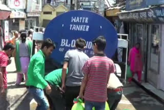 water crisis in shimla