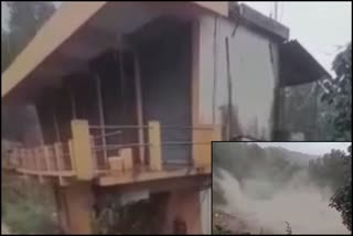 Multi-storied building collapsed in the Kerala Karnataka border