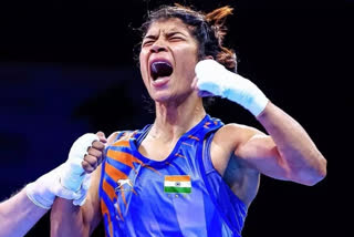 Nikhat Zareen  Nikhat Zareen gold medal  CWG 2022  ലൈറ്റ് ഫ്‌ളൈവെയ്റ്റ് ബോക്‌സിങ്ങ്  കോമണ്‍വെല്‍ത്ത്  നിഖത് സരീന്‍  നിതു ഗംഗാസ്  അമിത് പംഗല്‍