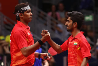 cwg 2022  cwg 2022 table tennis doubles  commonwealth games result  കോമണ്‍വെല്‍ത്ത് ഗെയിംസ്  അചന്ത ശരത് കമല്‍  പോൾ ഡ്രിങ്‌ഹാൾ  ലിയാം പിച്ച്‌ഫോർഡ്