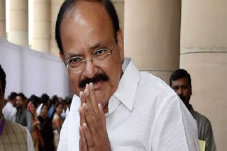 VP Venkaiah Naidu grows teary-eyed two days ahead of retirement