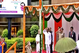 Independence day diamond jubilee in Telangana