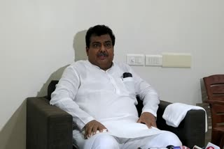 Former Minister M B Patil Talked to media