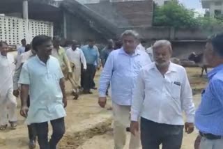 Minister Lalchand Kataria visits Bhilwara
