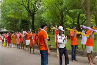 Indians took out Kanwar Yatra in Tokyo