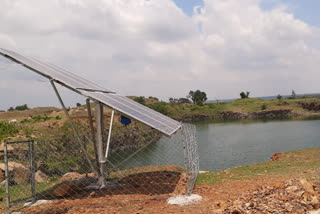 water filled in the closed mines is being filtered