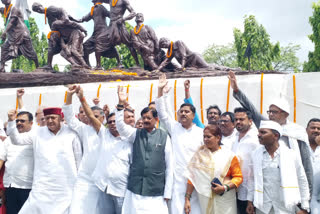 congresss padyatra started from patna