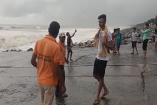 Orange Alert in Digha