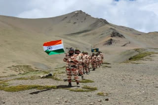 Har Ghar Tiranga: ITBP women soldiers hoist tricolor at 17,000 ft