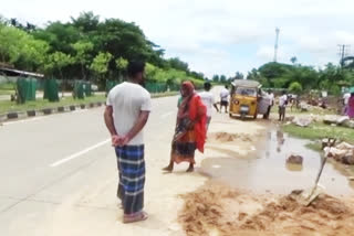 Scam in drain construction in Hojai