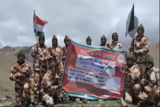 17 ਹਜ਼ਾਰ ਫੁੱਟ ਦੀ ਉਚਾਈ 'ਤੇ ITBP ਦੀਆਂ ਮਹਿਲਾ ਸਿਪਾਹੀਆਂ ਨੇ ਲਹਿਰਾਇਆ ਤਿਰੰਗਾ