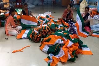 Puri Mission Shakti has prepared one lakh national flags for Independence Day