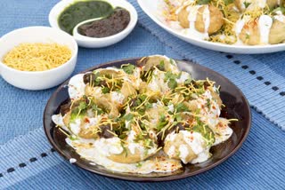 Dahi puri Snacks