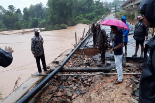 Flood affected the life of Dantewada