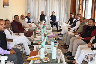 Himachal BJP Core Group meeting in shimla