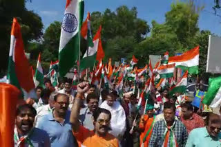 Tiranga Yatra Swami Dayanand Hospital