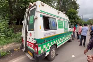 Etv Bharambulance stopped in rayagadaat