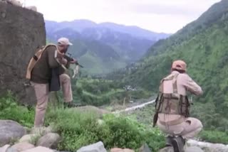 3 soldiers martyred   2 terrorists killed