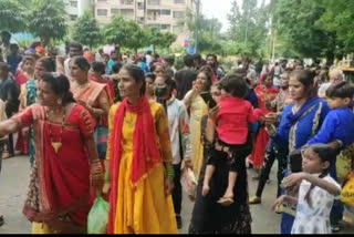 Woman furious central jail indore