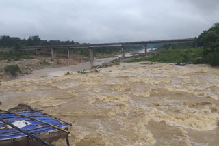 Water level of Bhairavi river