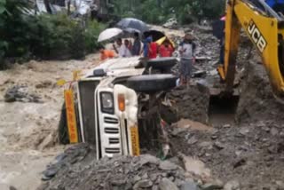 Cloud burst in Kullu