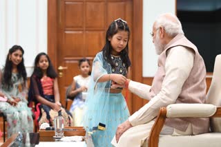 PM Modi Celebrate Raksha Bandhan