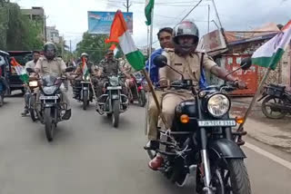 Pakur police Tiranga Yatra